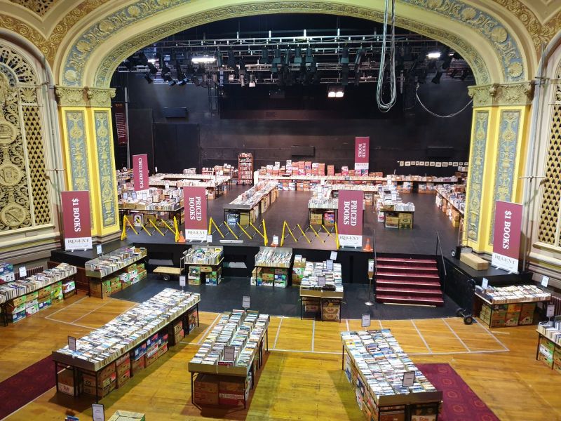 Annual Booksale Relocates