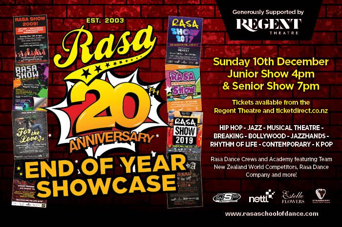 RASA 20th Anniversary : End of Year Showcase – 10 December 2023