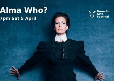Alma Who? – Dunedin Arts Festival – April 2025