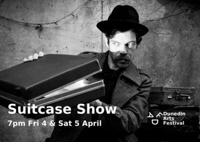 Suitcase Show – Dunedin Arts Festival – April 2025